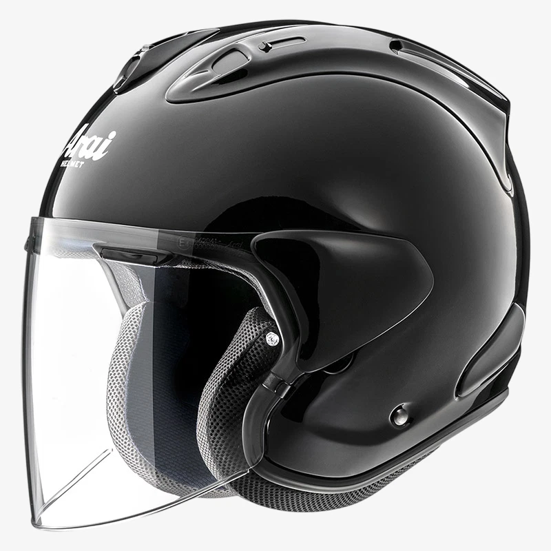 Casco Moto Jet Arai SZ-R EVO Diamond Black Pulido AR3545DB - Imagen 2 de 4