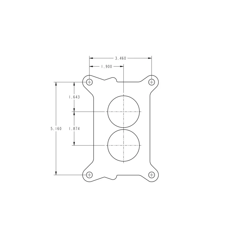 Carburador Holley Performance 2BBL 0-4412C Foto 2 de 3