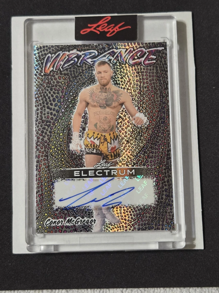leaf art of sports ufc コナー・マクレガー　サインカード Leaf Mixed Martial Arts (MMA) Autographed Sports Trading Cards
