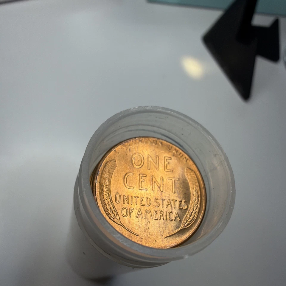 ✅ 1958 P Lincoln Wheat Cent Choice BU 1c BRILLIANT UNCIRCULATED RED  - Image 2 of 4