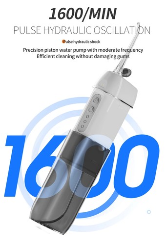 Water Flosser Dental Oral Irrigator Portable Plaque Calculus Remove Waterproof - Bild 9 von 25