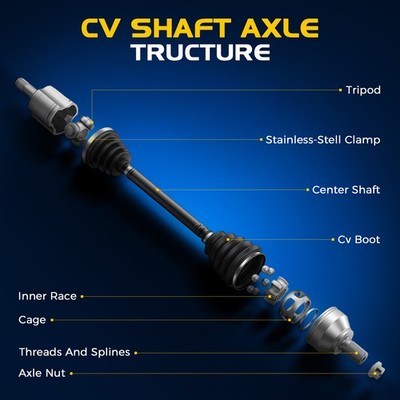 CV Axle Shaft Assembly Front Right For 2010-2011 Mazda 3 2.5L