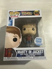 Funko Pop! Back To The Future - Marty In Jacket #1025 Funko Shop Exclusive