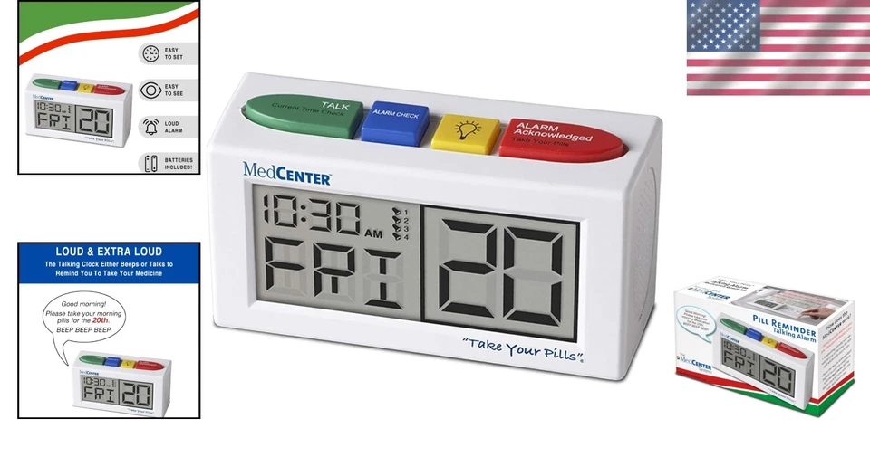 Digital Pill Reminder Clock for Dementia - Image 2 of 4