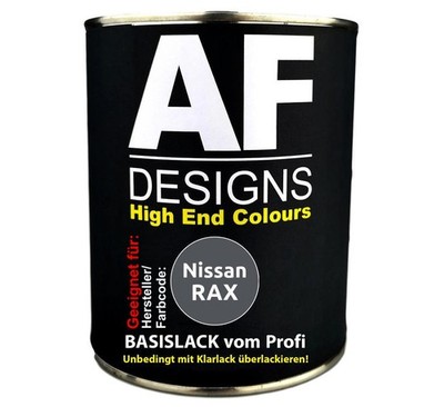 500ml Autolack für Nissan RAX Blue Perl Metallic  Autolack Spritzfertig