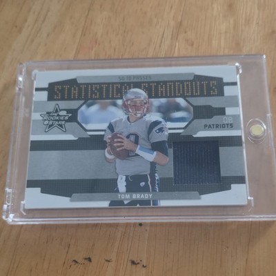 2008 Leaf Rookies & Stars - Statistical Standouts Materials Tom Brady #SS-7 /250