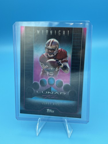 2024 Topps Midnight - Lunar Tide Jerry Rice San Francisco 49ers #LT-12 - Imagen 3 de 3