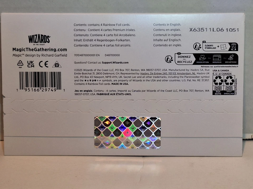 2025 SDCC EXC MTG:SECRET LAIR:DEVISTATION OF DRAGONS FOIL+EDGE OF ETERNITIES LOT - Image 4 of 4