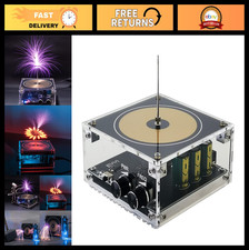 Plasma Arc Tesla Coil Desktop Toy - Science Education Kit, Fun Experiment Model