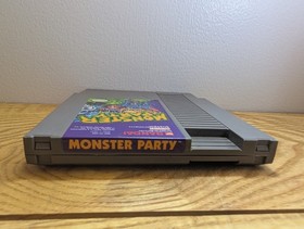 Monster Party (Nintendo Entertainment System NES, 1989) Cartridge Only