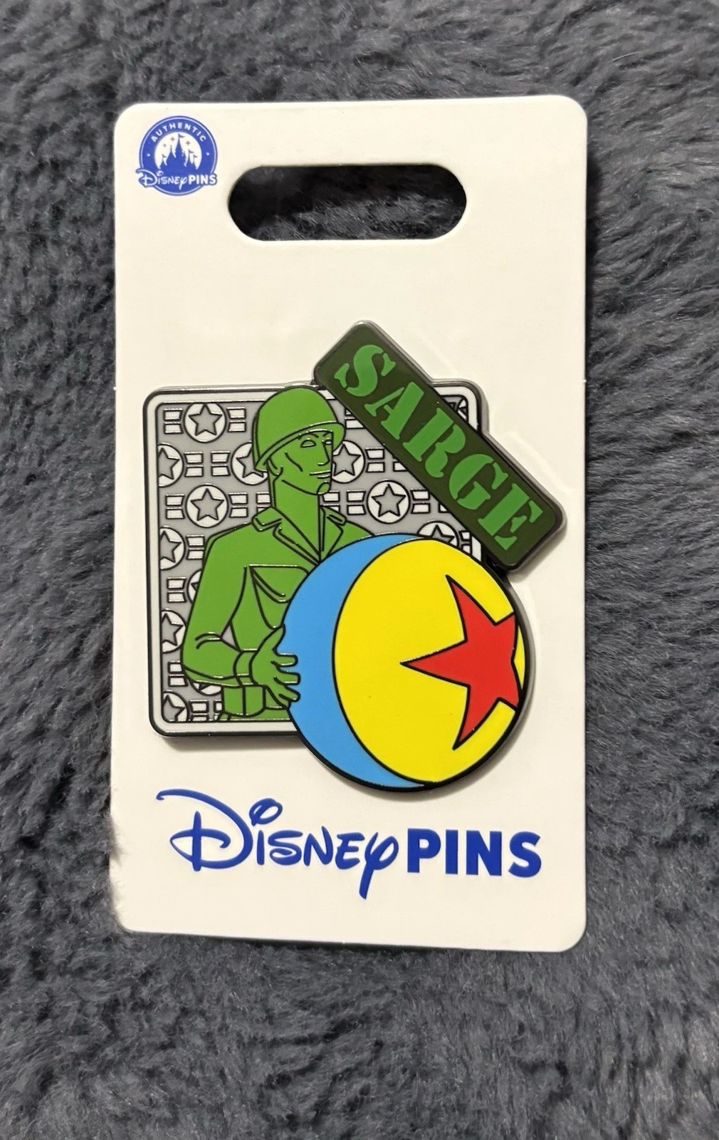 Disney Toy Story Army Solider Sarge Pin With Pixar Ball New OE 2025 Pin New