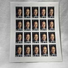 USPS 2019 George H.W.Bush Forever Stamps Sheet Of 20 MNH Free Shipping