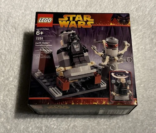LEGO Star Wars Darth Vader Transformation 7251 Episode III Set NIB