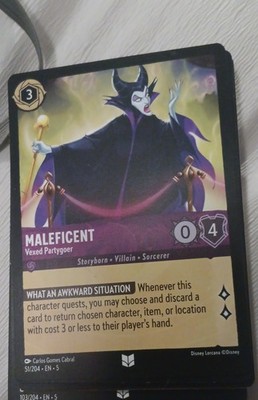 Maleficent - Vexed Partygoer 51/204 Shimmering Skies Regular