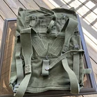 WW2 USMC M1941 Field Pack Pattern OD Canvas Combat Rucksack Gear Military
