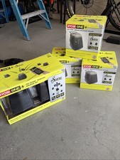 Ryobi P765 Speaker Set with 3 P761 Speakers. Super Rare