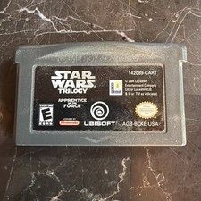 Star Wars Trilogy: Apprentice of the Force Nintendo Game Boy Advance Untested