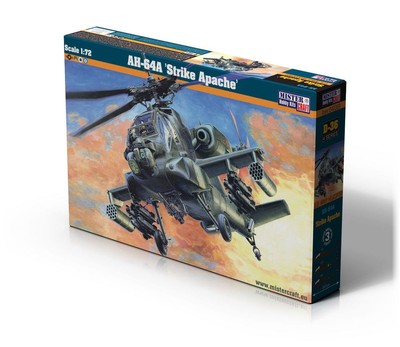 Mistercraft 1:72 D-36 AH-64A Strike Apache - NEU