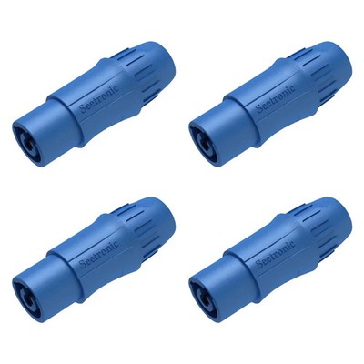4 x Seetronic SAC3MCA PowerTwist Inline Stecker
