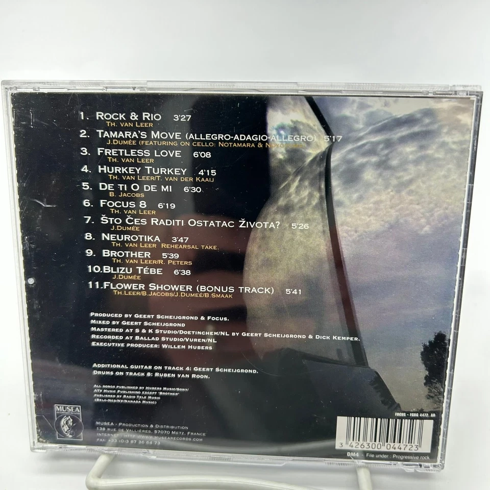 Focus - Focus 8 CD 2002 Progressive Rock Musea Label Foto 2 de 2