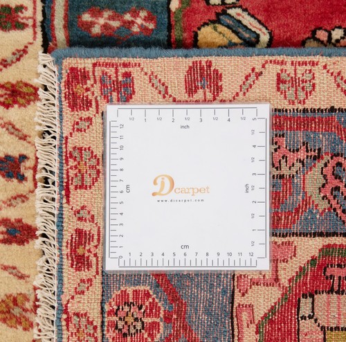 Tapis Persan Nomade Nahavand 138x85 Cm, Orient, Rouge - Picture 8 of 9
