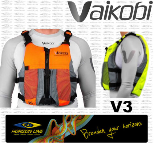Vaikobi V3 Ocean Racing PFD - Kayak, Ski, Outrigger & SUP lightweight lifejacket - Picture 1 of 15