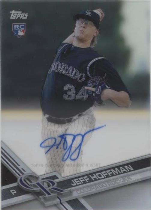 2017 Topps Clearly Authentic Autographs - Jeff Hoffman #CAAU-JH - 1 of 1