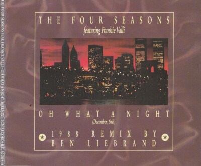 The Four Seasons - Oh What A Night (December,1963) - 3 Track Maxi CD - 1988