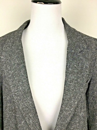 Graues Sakko Blazer groß anthrazit gefüttert Größe M vorne offen Anzug I Love H81 - Bild 2 von 11
