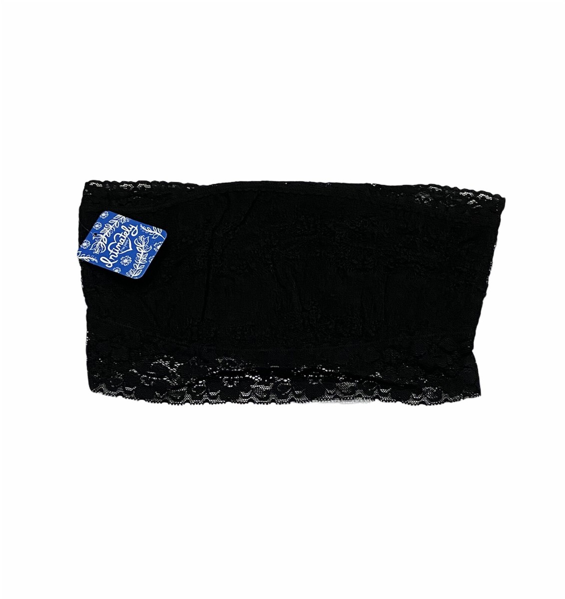 フリーピープル トップス タンクトップ F7150220A Free People Scalloped Lace Bandeau Black SM (W Free People Size S Black Lace Trim Scallop Bandeau Bralette