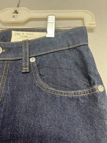 NWT RAG & BONE Nina High Rise Ankle Slim Straight Cigarette Rinse Jeans ~Size 25 - Picture 16 of 18