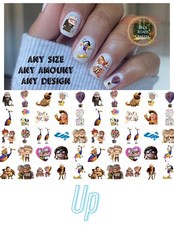 Disney Up Waterslide Nail Decals Set Of 50 Instructions  Bonus