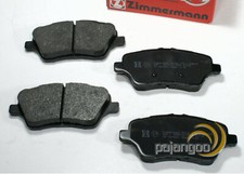 Für Peugeot 2008 - Zimmermann Bremsbeläge mit Schrauben für vorne Vorderachse
