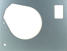 Face Plate for Thorens TD 145 to 166 for SME Tonearm Ice Blue Metallic