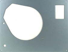 Face Plate for Thorens TD 145 to 166 for SME Tonearm Ice Blue Metallic