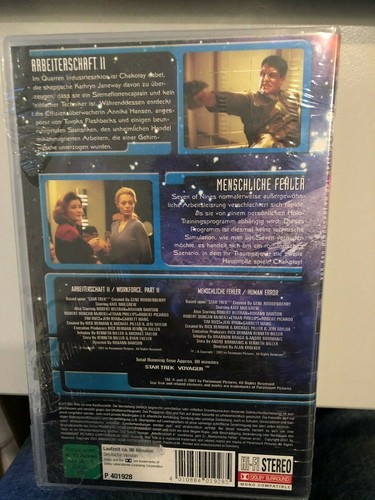 Star Trek Voyager 7.9 Film (pal) NEU VHS in Folie OVP - Bild 2 von 2