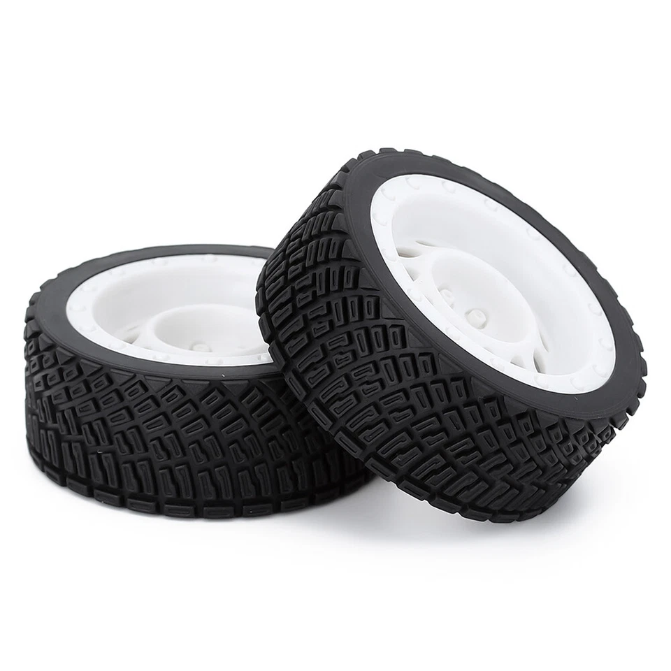 Austar 12mm Hex 67mm Rubber Tires Wheel for 1/10 Rolly WLtoys 1/14 144001 RC Car - Image 4 of 4