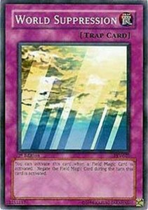 World Suppression - PSV-020 - Common - 1st Edition x3 - Near Mint