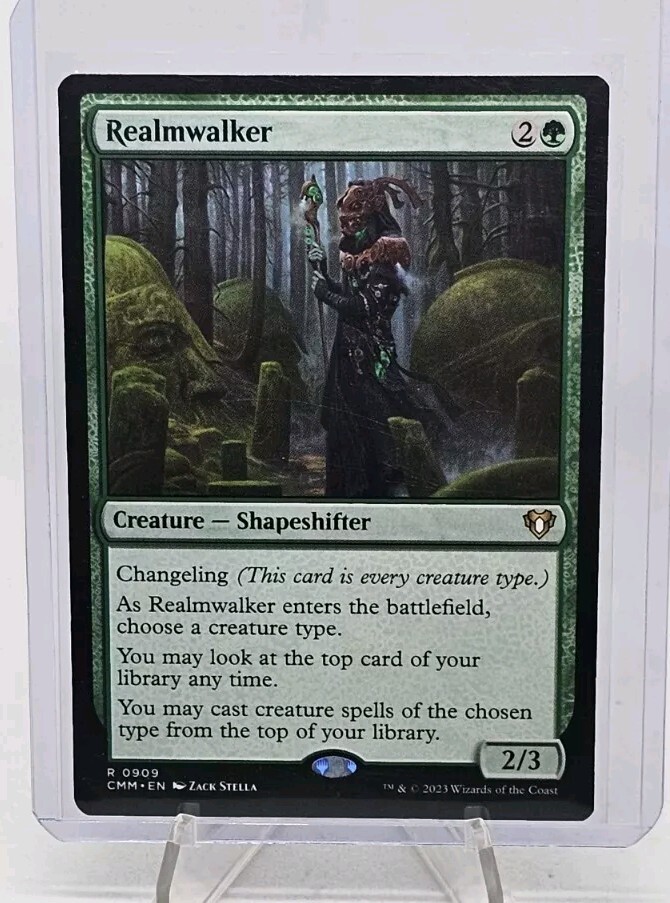 Magic: The Gathering, Realmwalker, Commander Masters, 0909, Rare, 2023