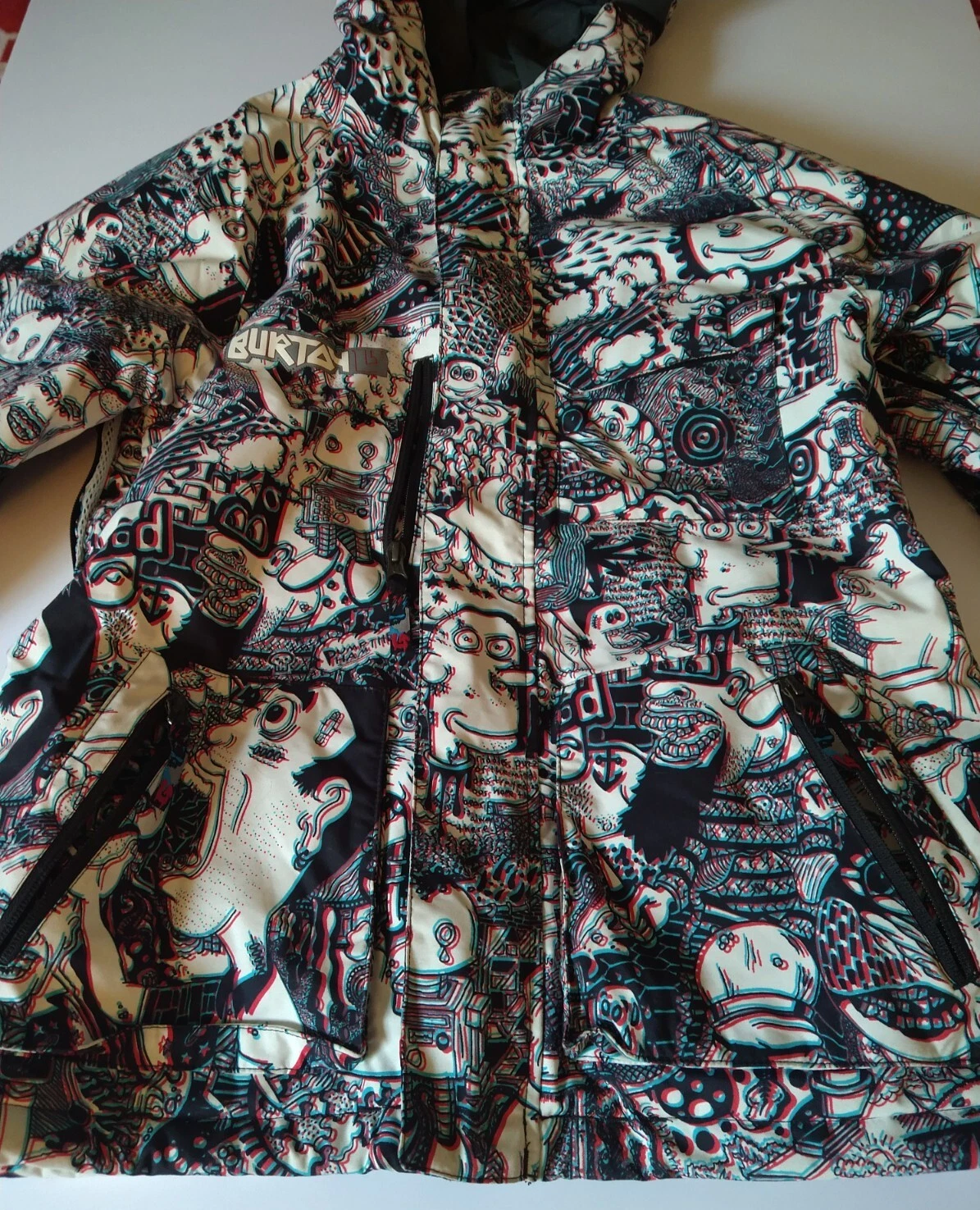 burton 3-d all access dryride snowboard jacket