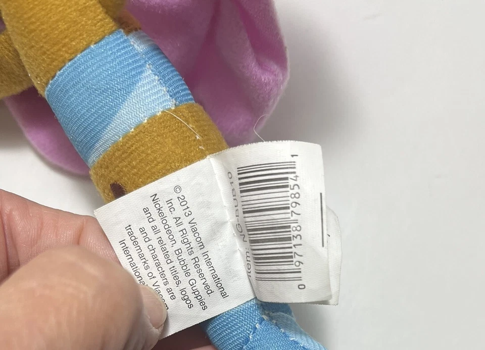 Nickelodeon Bubble Guppies Plush Stuffed Bubble Molly - Image 4 of 4