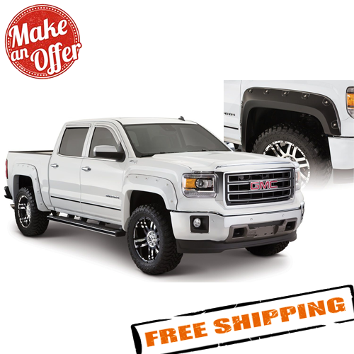 Bushwacker 4097602 Pocket Style Fender Flares for 20162018 GMC Sierra