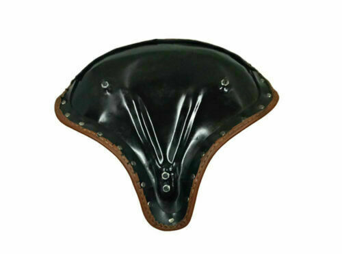 For Indian Chief Scout Military Civil Custom Chopper Bobber Tan Leather Seat - Picture 2 of 3