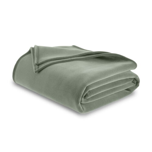 Vellux Queen Size Blanket-All Season Luxury Warm Micro Plush Lightweight Thermal - Picture 1 of 9