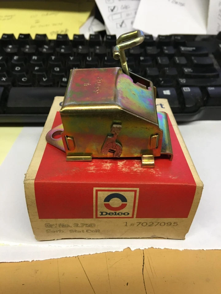 GM 1967 Oldsmobile 442 Cutlass Toronado Choke Stat Coil Manifold Thermostat V8 - Image 3 of 4