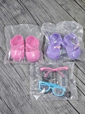 MY LIFE Doll Shoes And Glasses Accessories for 18" Dolls Mix Lot of 3 NIB