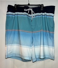 Sonoma Men  s Swim Shorts, Board Short Mesh Lined Multicolor Size XL