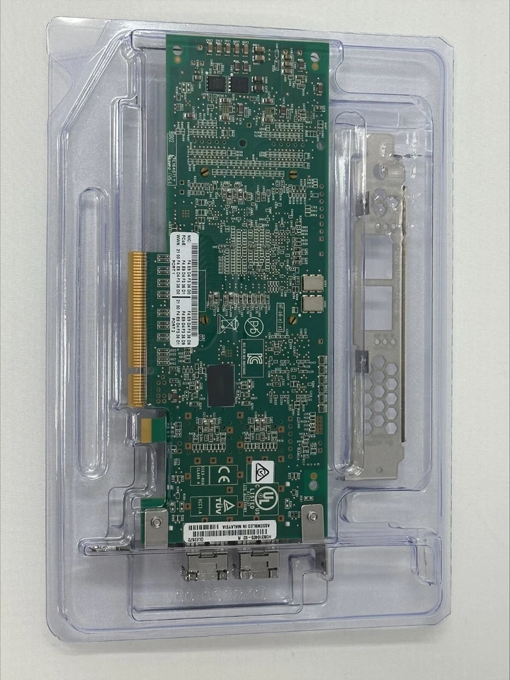 ORIGINAL QLE2672 QLOGIC SANBLADE 16GB FC DUAL PORT PCIE HBA QLE2672-CK - Image 2 of 2