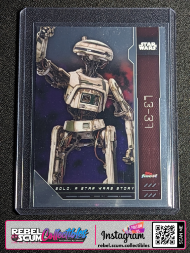 L3-37 | FN-86 | Base Foil | Topps Finest Star Wars | MINT - Picture 1 of 2