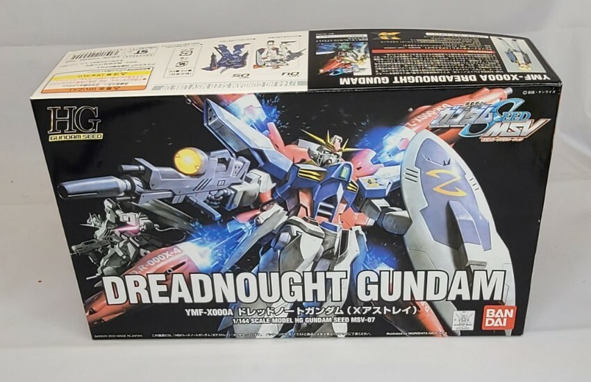 GUNDAM DREADNOUGHT (YMF-X000A) 1/144 HG GUNDAM SEED MSV-07 BANDAI